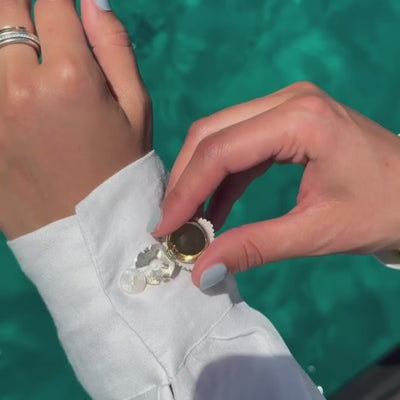 Cœur en perles - 1 set (2 pièces)