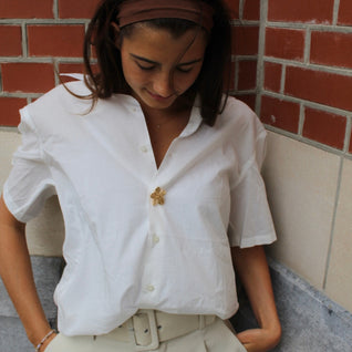 Fleur de cerisier dorée - 1 set (2 pièces)