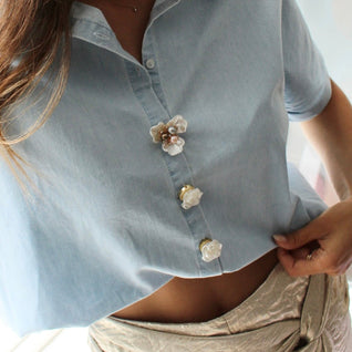 Rose nocturne - 1 set (2 pièces)